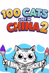 100 Cats Lost in China 2 Find & Color