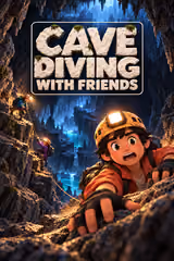 Cave Diving With Friends