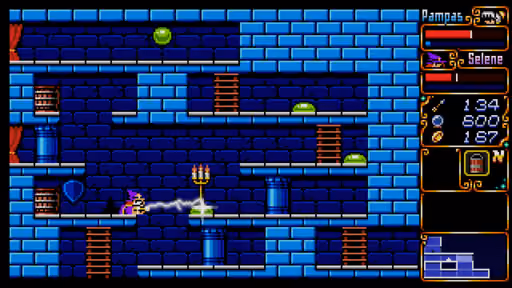 Pampas & Selene: The Maze of Demons screenshot 2