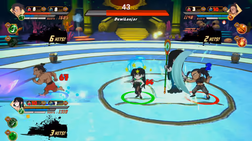 Unrivaled Heroes: 2.5D Brawler screenshot 4