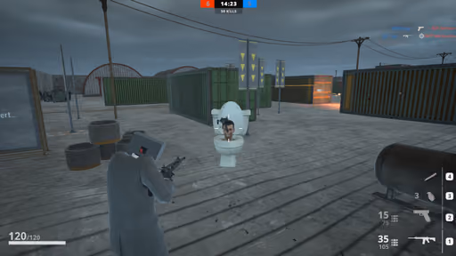 Skibidi Wars screenshot 4