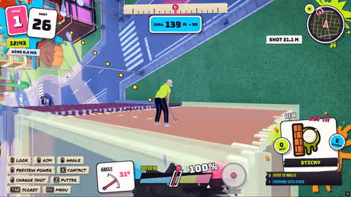 Crazy City Golf screenshot 4