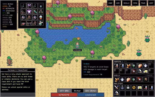 Adventure Land - The Code MMORPG screenshot 4
