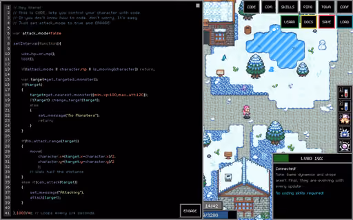 Adventure Land - The Code MMORPG screenshot 2